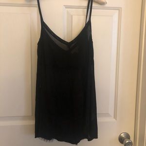 Gianni Bini Semi-sheer Knit Top